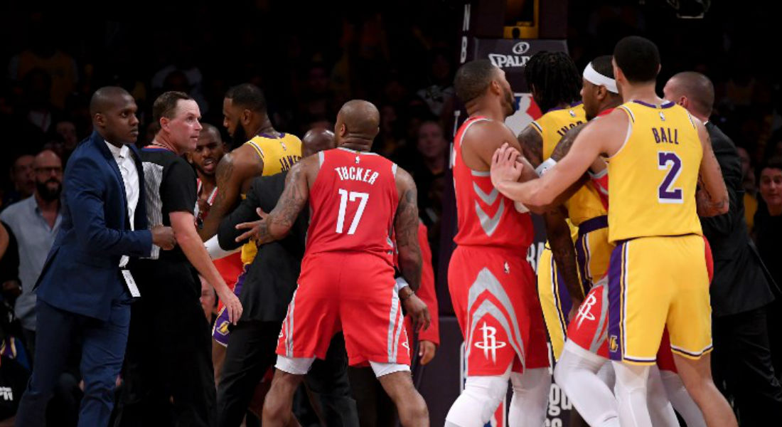 VIDEO: Esta fue la grosería que desató la pelea entre jugadores de la NBA