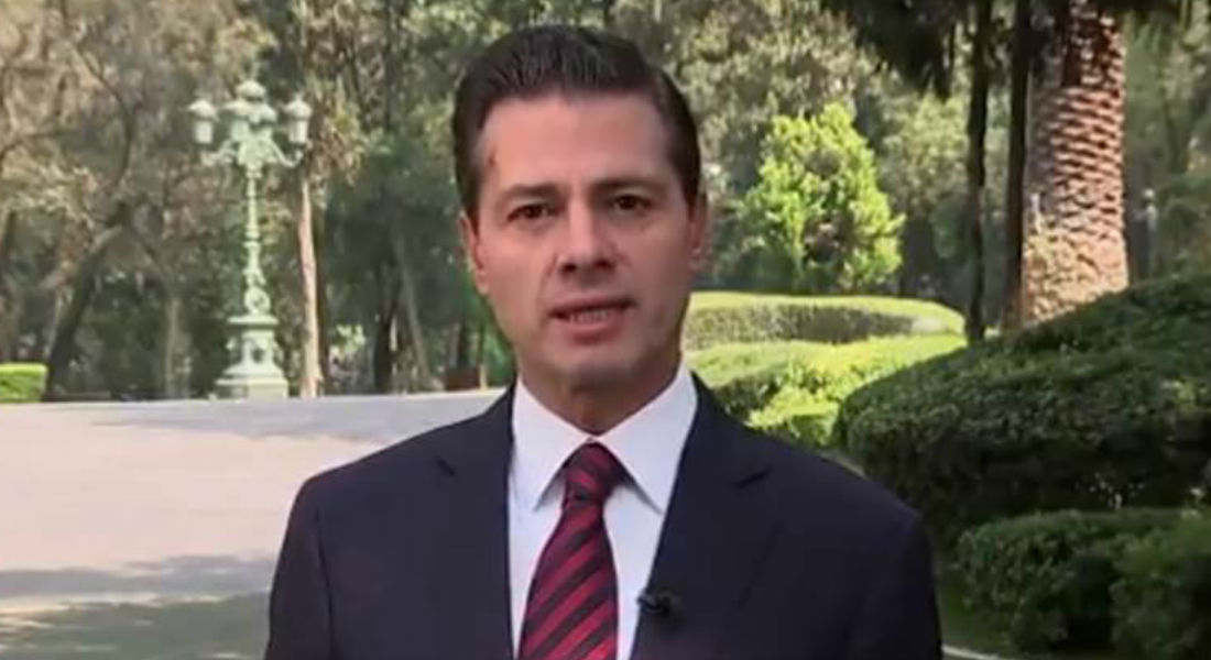 Peña Nieto anuncia #EstásEnTuCasa, programa de ayuda a migrantes