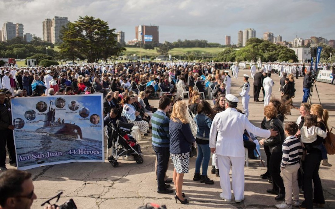 Hallan submarino argentino «ARA San Juan», desaparecido hace un año