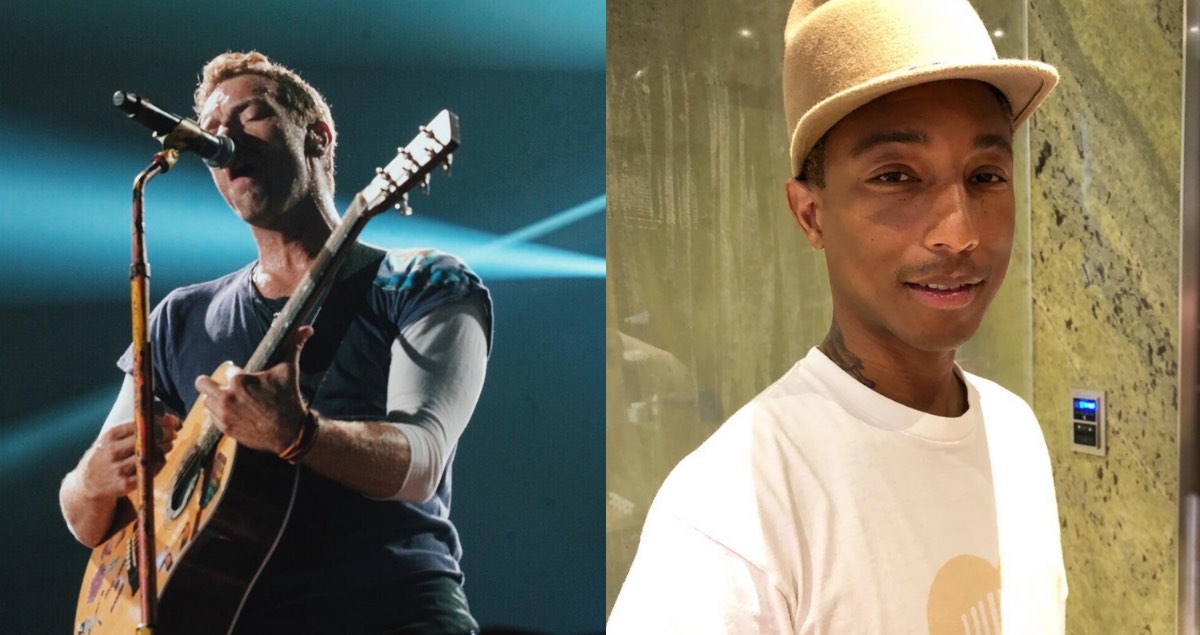 Coldplay cambio de identidad y lanza su nuevo sencillo junto a Pharrel