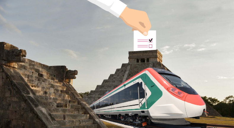 AMLO confirma que Tren Maya irá a consulta ciudadana