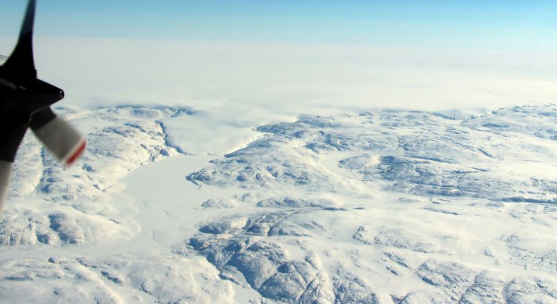 Descubren en Groenlandia cráter más grande que París