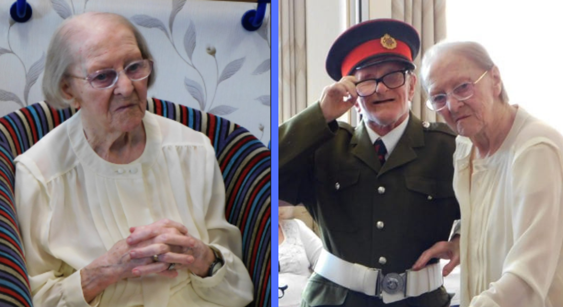 Mujer de 100 años revela el espumoso secreto que la mantiene viva