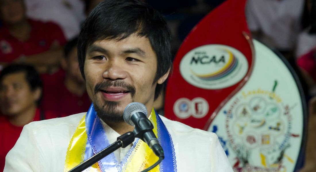 El boxeo, único remedio a la soledad de Manny Pacquiao