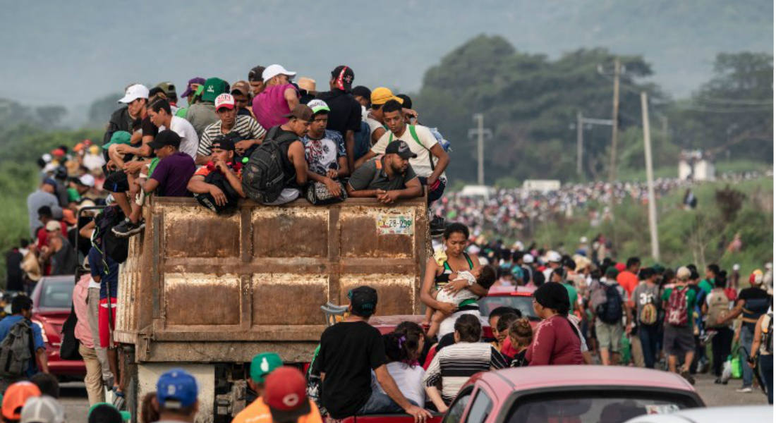 ¡Ya viene! Anuncian creación de caravana de 20 mil migrantes hondureños