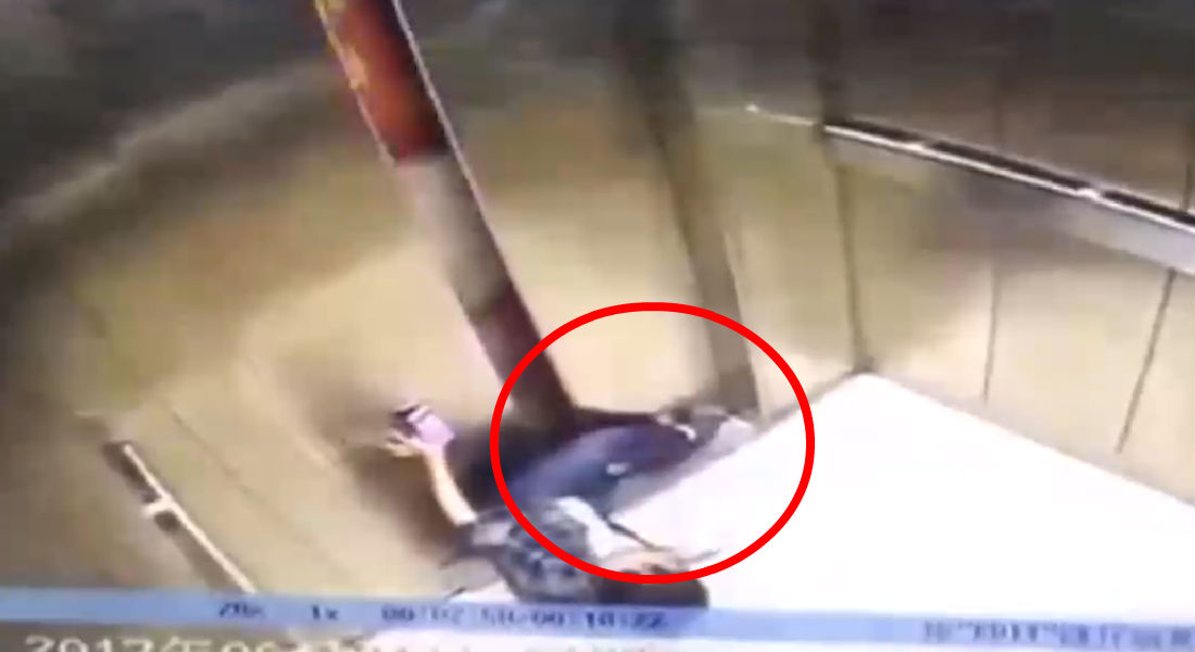 VIDEO: Muchacha pierde la pierna en elevador