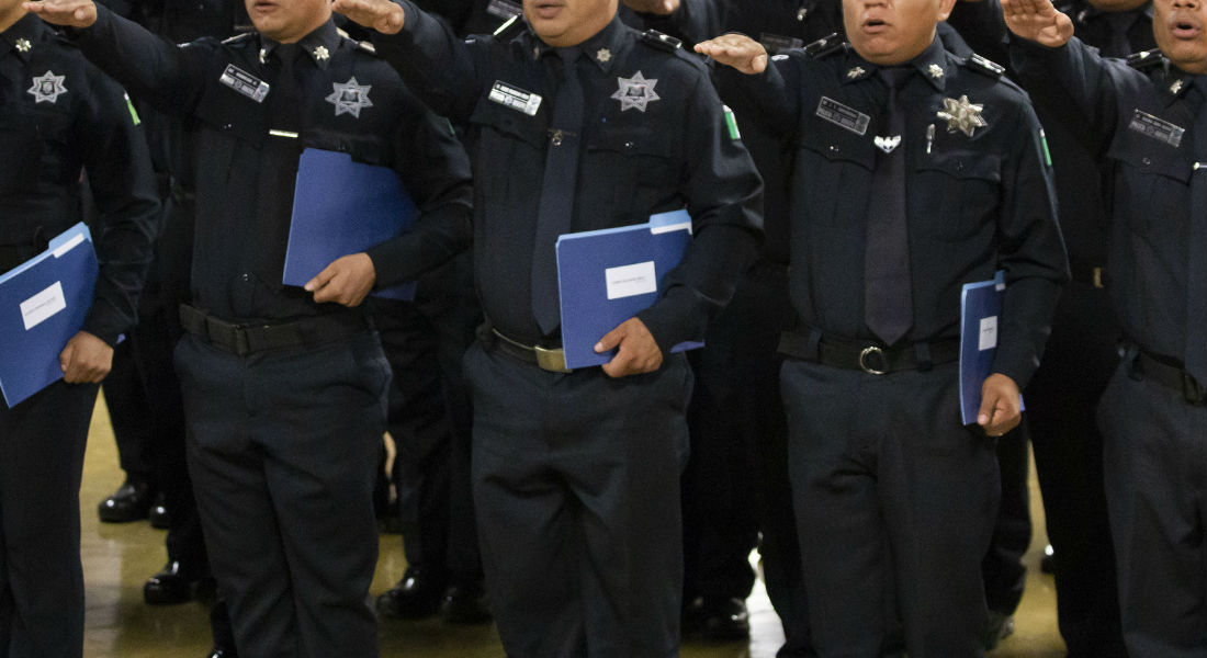 El 80% de los policías en México tiene obesidad o sobrepeso