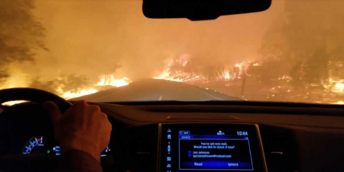 Video: Familia vive terribles momentos en medio de un incendio