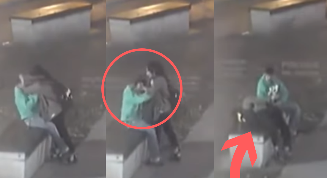 Mujer agarra a ‘moquetazos’ a su novio y finge desmayo para no ser arrestada