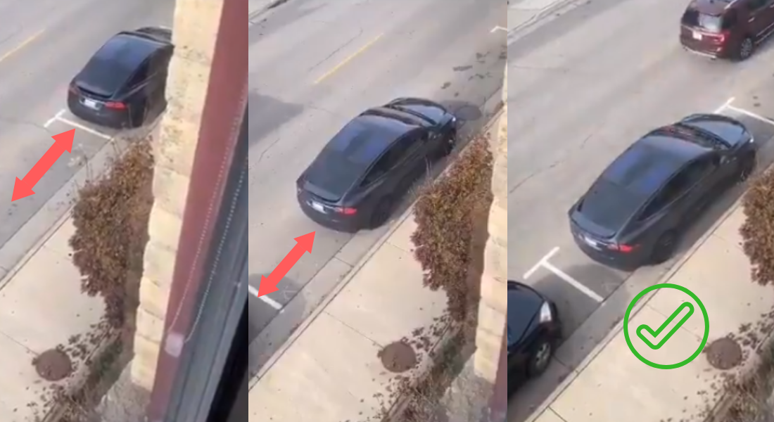 VIDEO: Hombre mueve su auto con control remoto y evita multas