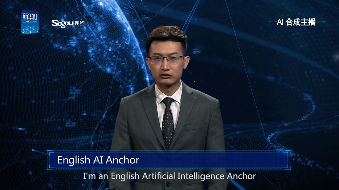 En la sección, «Todo pasa en China»: Robot es un presentador de noticias
