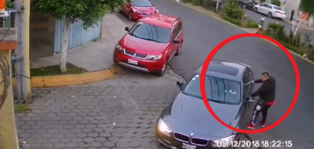 VIDEO: Así se salvó de un asalto en Nezahualcóyotl