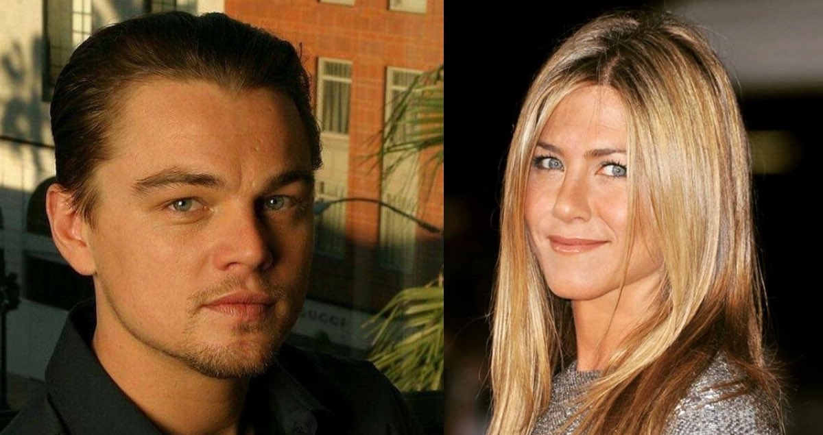 Leonardo DiCaprio encontró el amor al lado de Jennifer Aniston