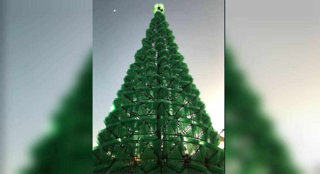 VIDEO: Aguascalientes logra Records Guinness por árbol de Navidad PET
