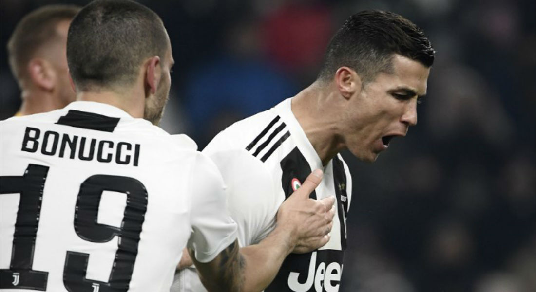 Gol de Cristiano Ronaldo salva a la Juventus ante el Atalanta