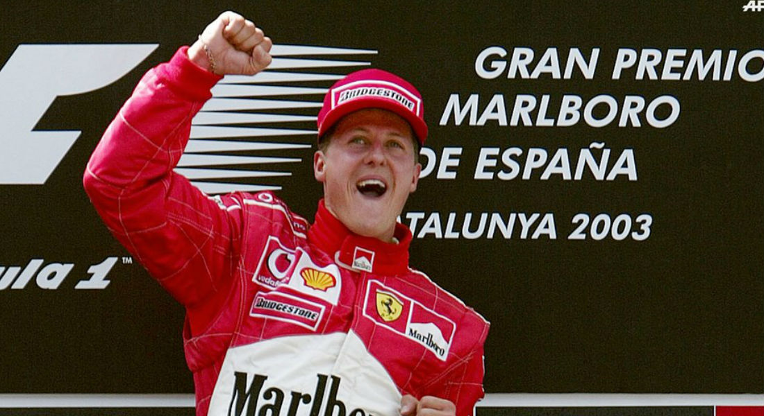 Exposición dedicada a Michael Schumacher en el Museo Ferrari