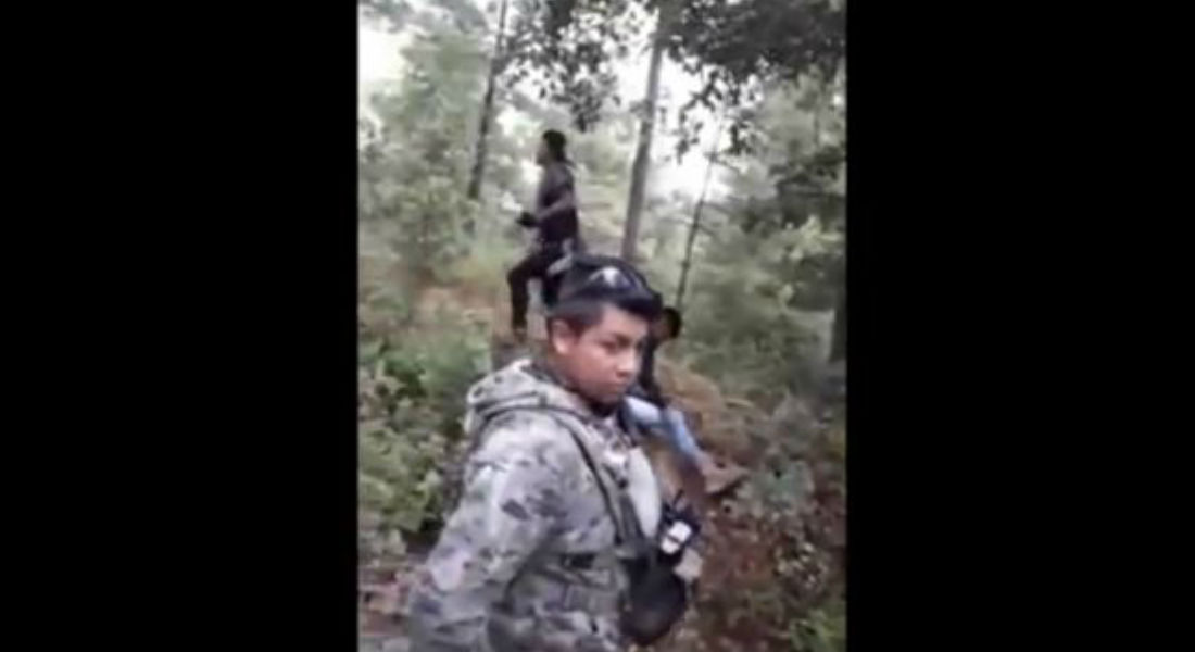 VIDEO: Sicarios graban emboscada en contra de la policía estatal del EdoMex