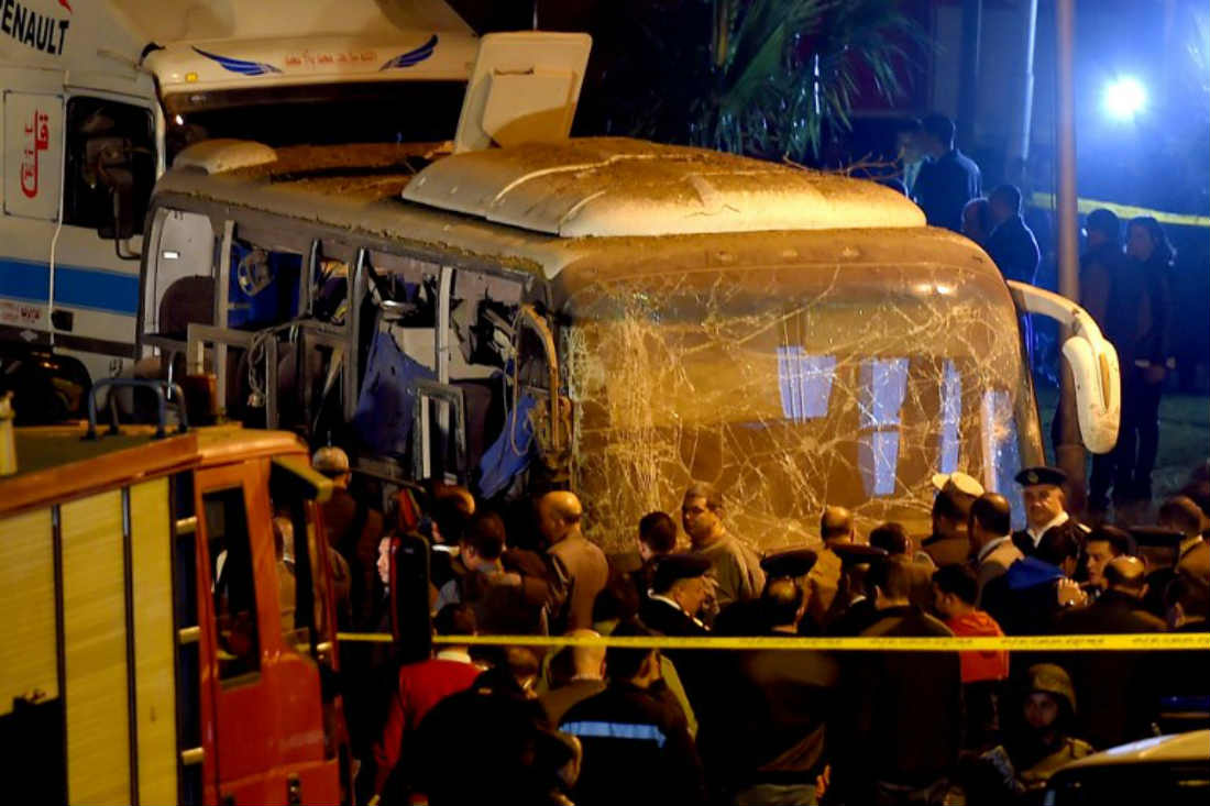 Turistas fallecen por la explosión de una bomba en Egipto