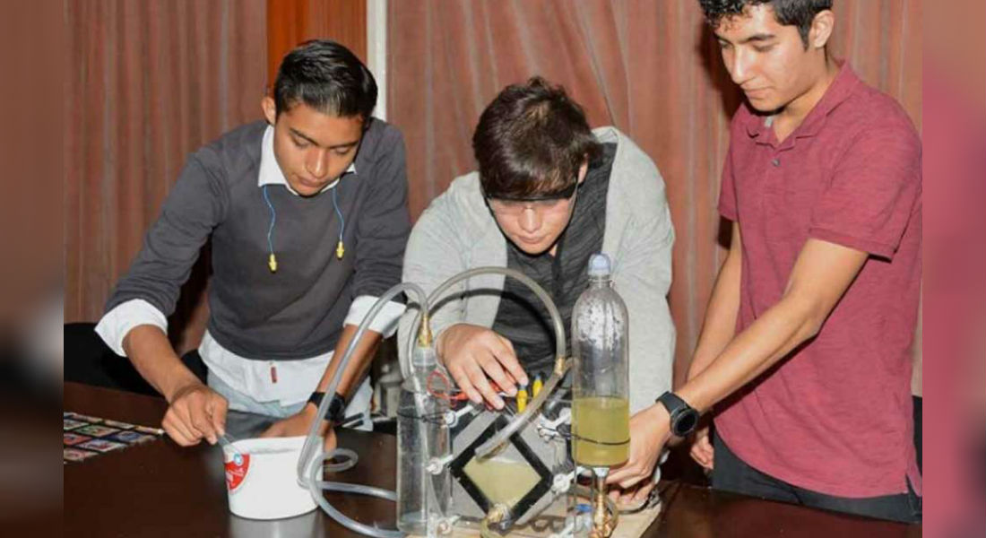 ¡Estudiantes del IPN transforman agua en combustible!