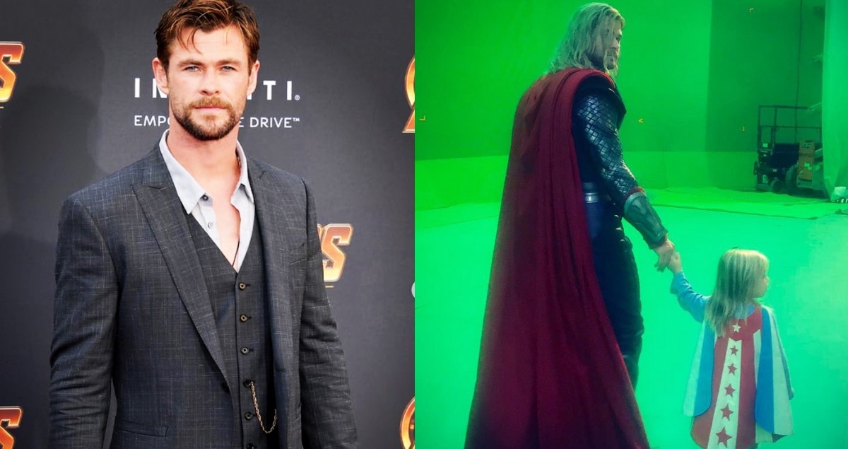 Los hijos de Chris Hemsworth creen que su papá realmente es Thor