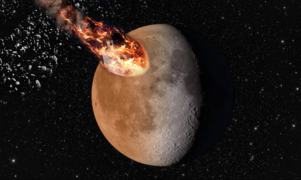 VIDEO: Durante el eclipse un meteorito impactó con la Luna