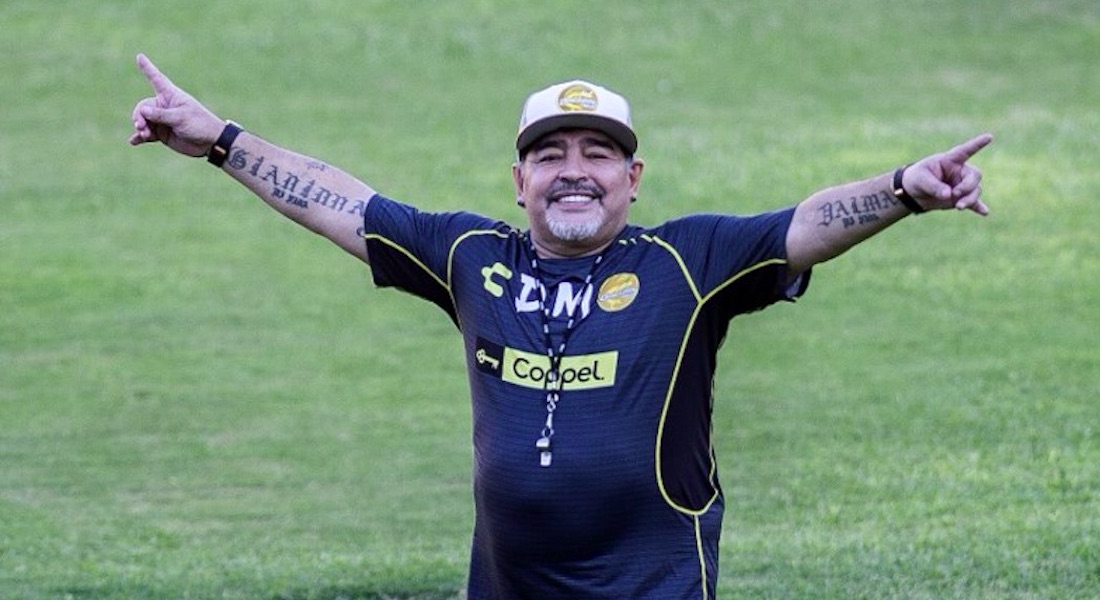 VIDEO: Maradona gana con Dorados, dedica triunfo a Maduro y Venezuela