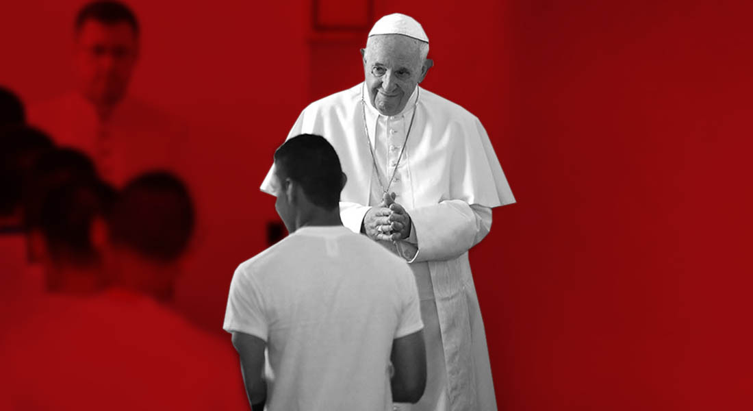 Luis, el joven panameño que recibió del papa el milagro de la libertad