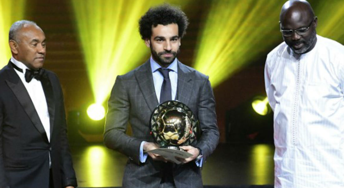 Salah repite como el mejor jugador africano del año