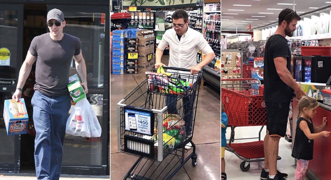 Mira lo que los Avengers compran cuando van al supermercado