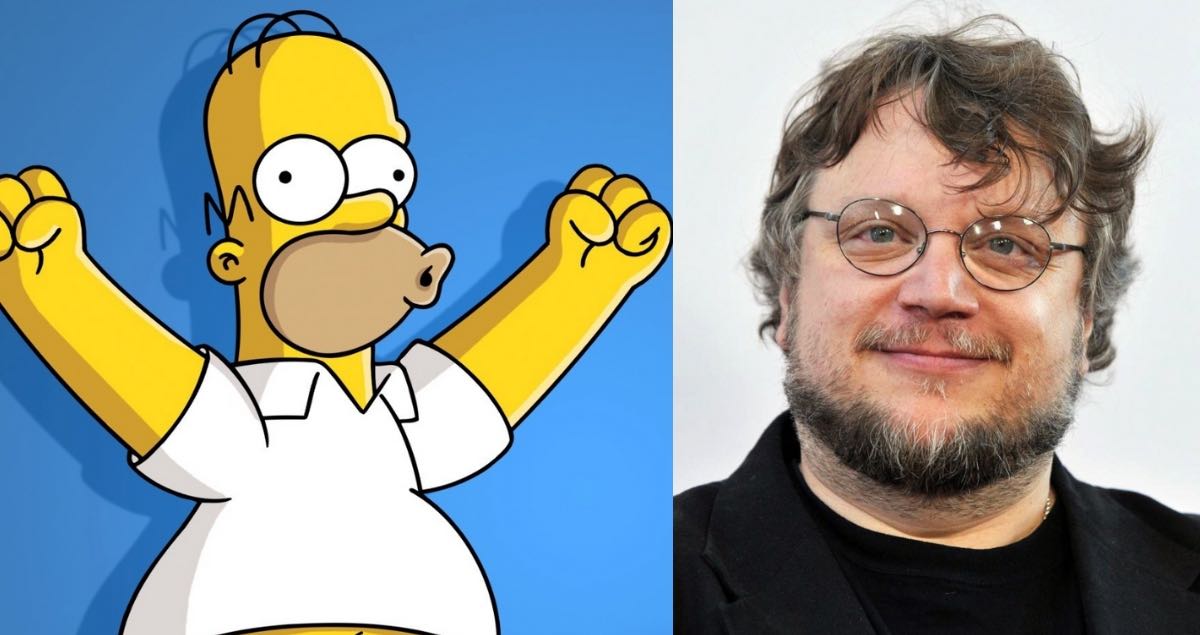 ¡Ya Hoo! Guillermo del Toro se convierte en un personaje de los Simpsons