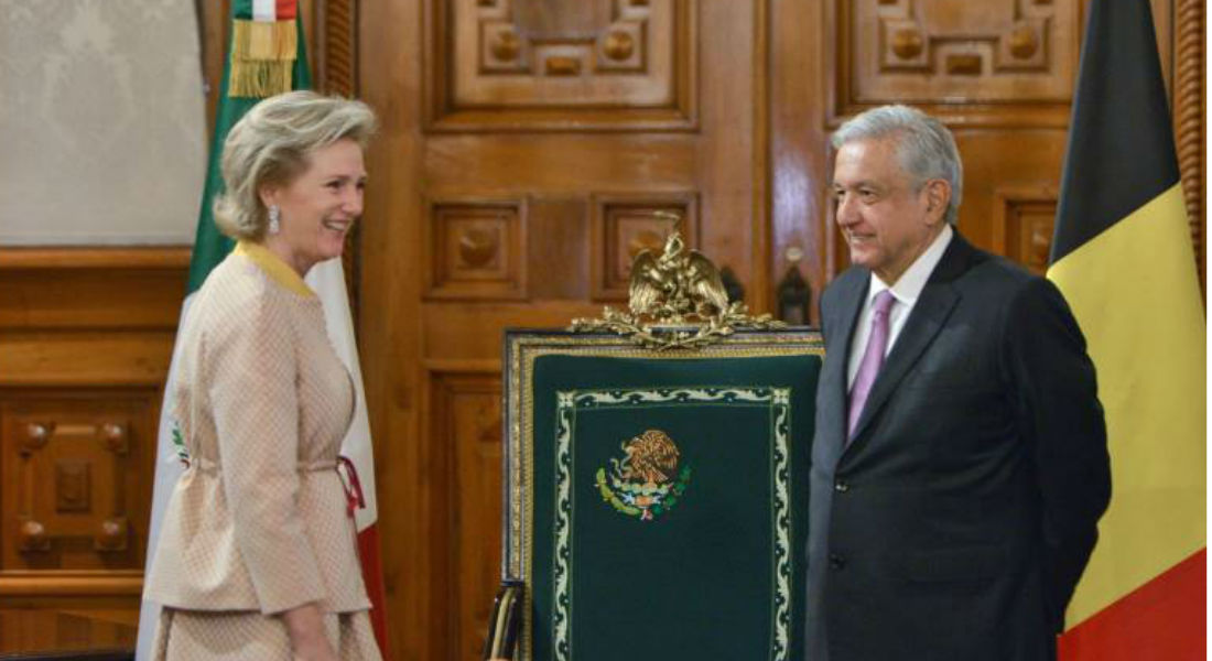 Princesa Astrid de Bélgica visita México y AMLO le da una merecida bienvenida