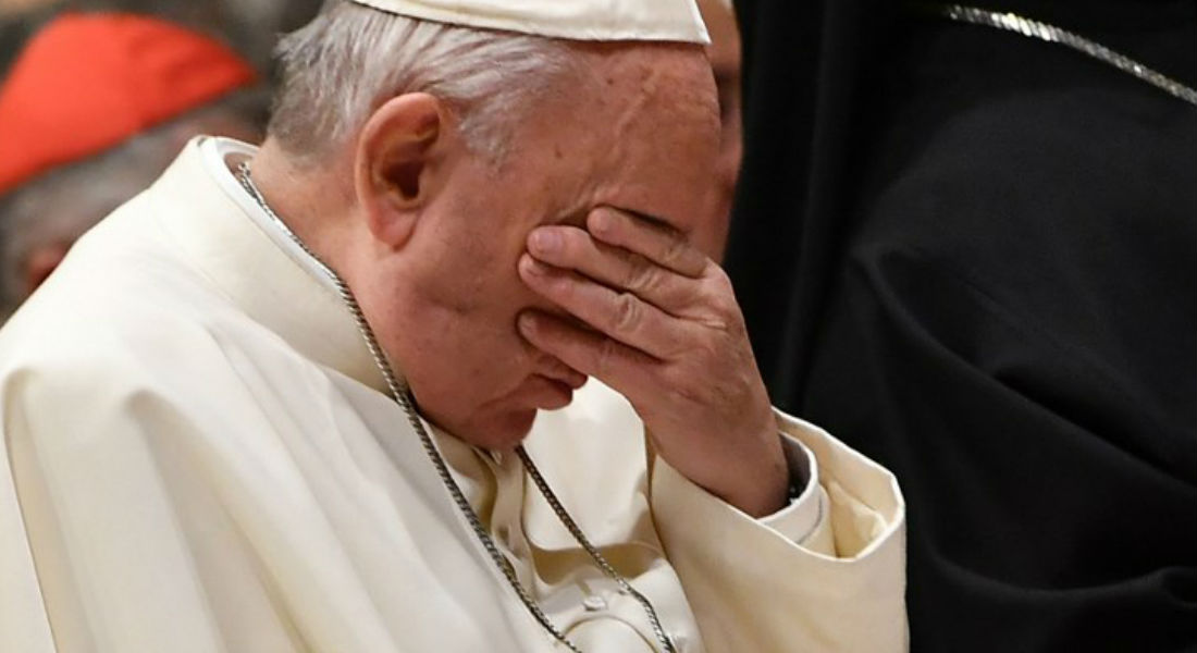 Papa Francisco asume culpa de la Iglesia en delitos contra menores