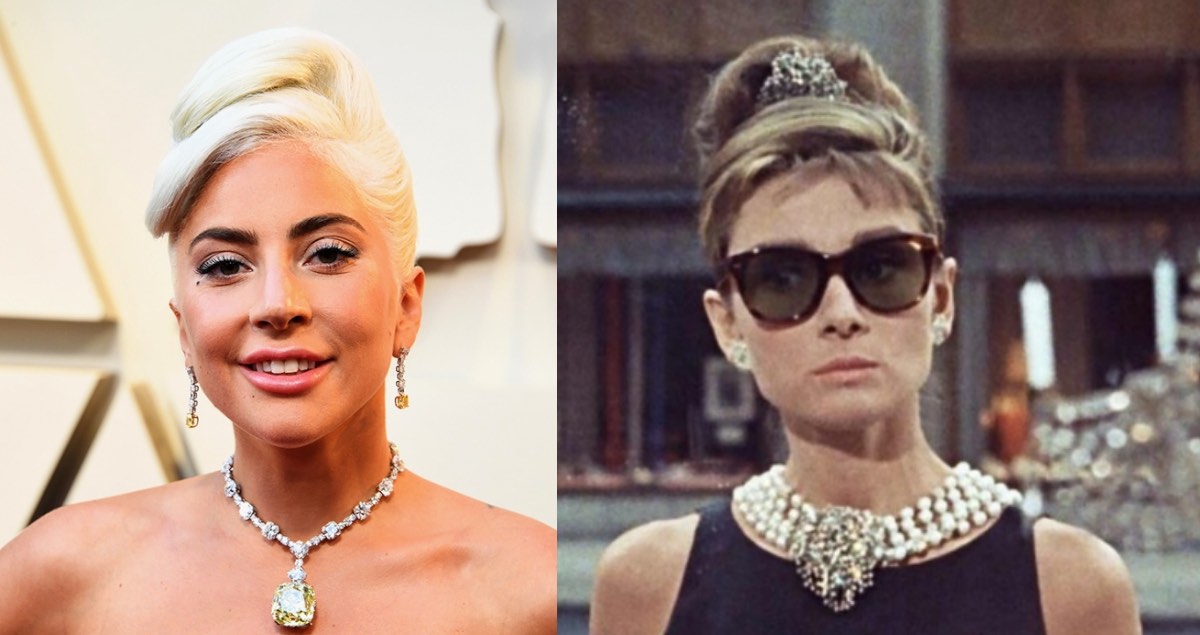 El collar que uso Lady Gaga en los Óscar resultó más famoso que ella