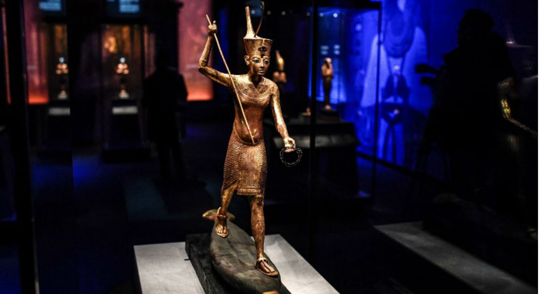 Los tesoros de Tutankamón regresan a París