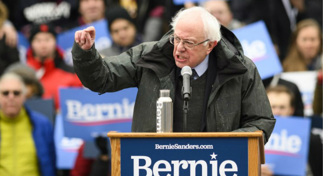 Bernie Sanders lanza campaña en pos de una «revolución política»