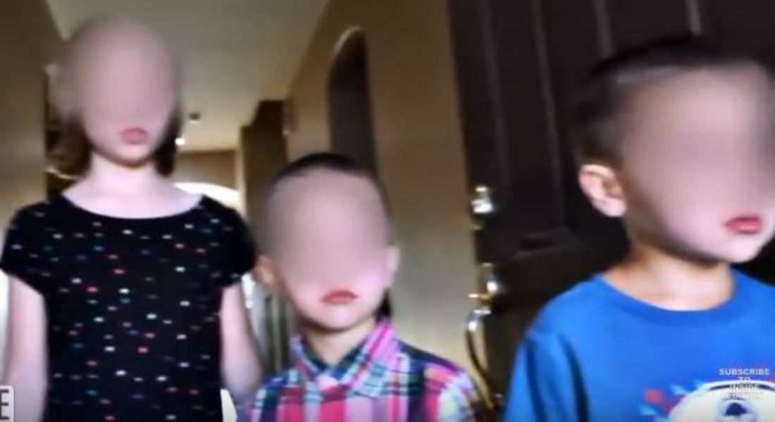 Mujer golpeaba a sus 7 hijos porque no actuaban bien en Youtube