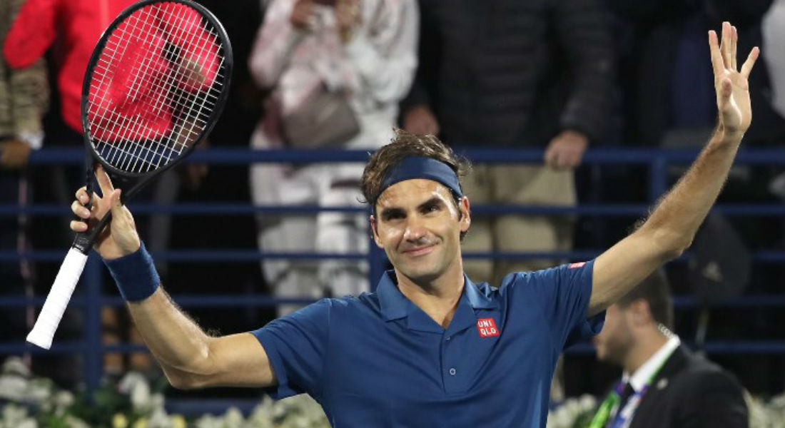 Federer domina con susto; Serena y Osaka se van de Miami