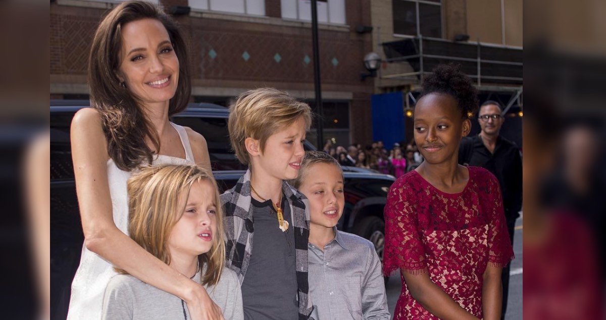 FOTO: Hija de Angelina Jolie y Brad Pitt lució un look masculino