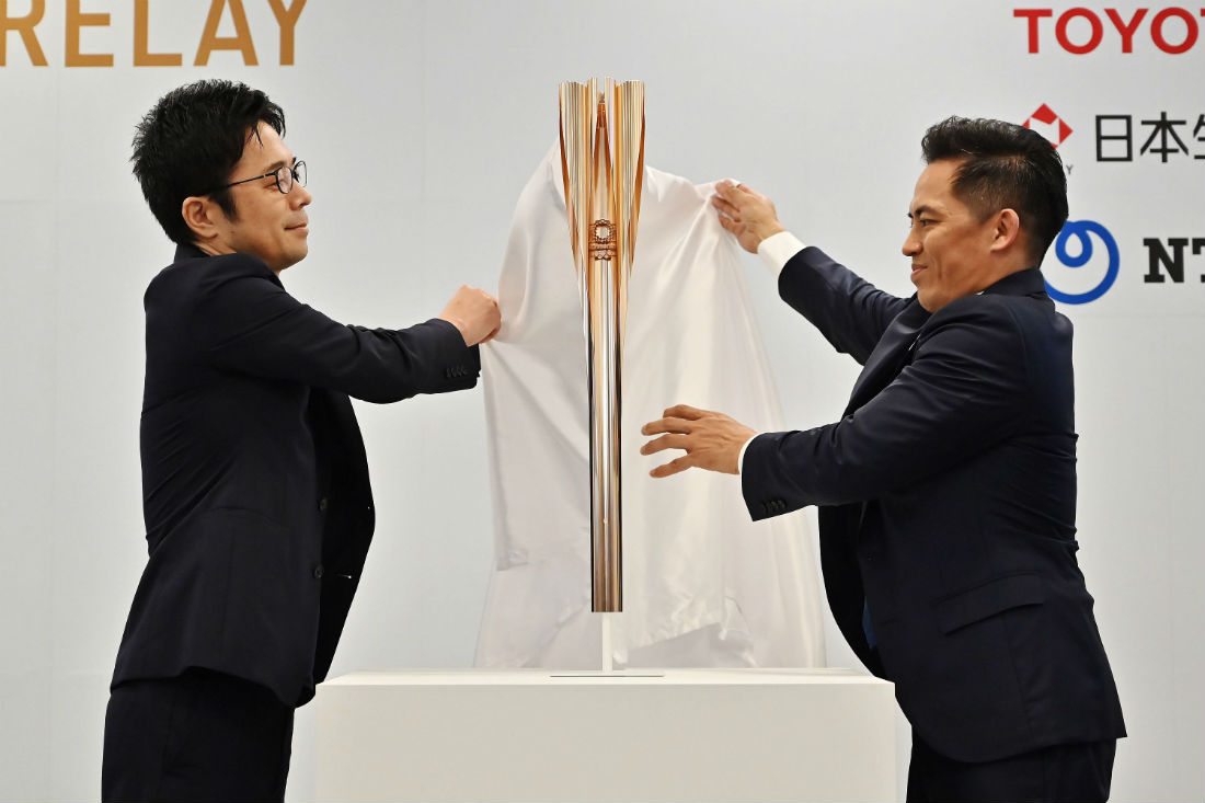 Tokio presenta a «Sakura», la antorcha olímpica para los juegos de 2020