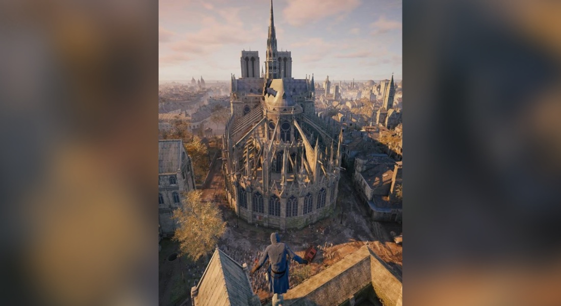 Un videojuego podría ser clave en la reconstrucción de Notre Dame