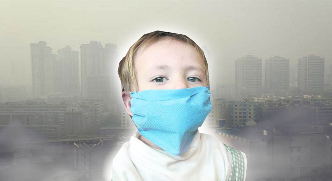 Contaminación del aire disminuye esperanza de vida en niños