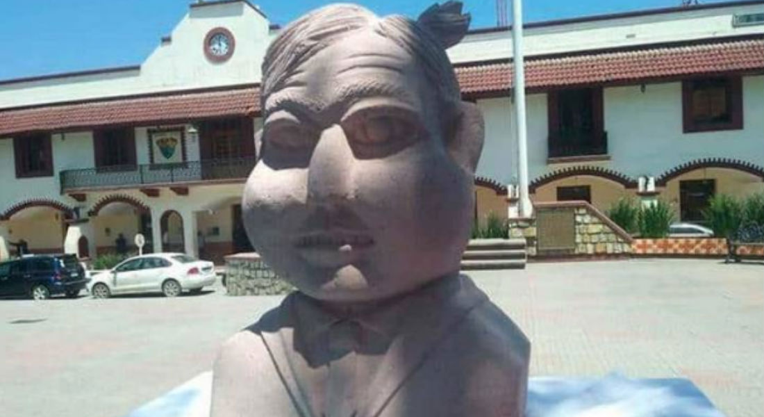 Primero Juárez y ahora AMLO: habemus escultura del “prejidente”