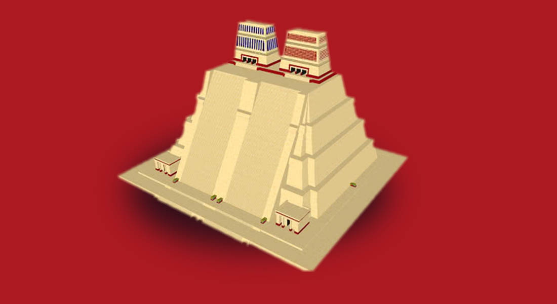 Ahora podrás observar el Templo Mayor en formato 3D