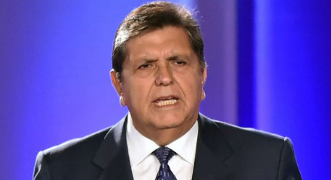 Alan García, expresidente de Perú se quita la vida de un tiro en la cabeza