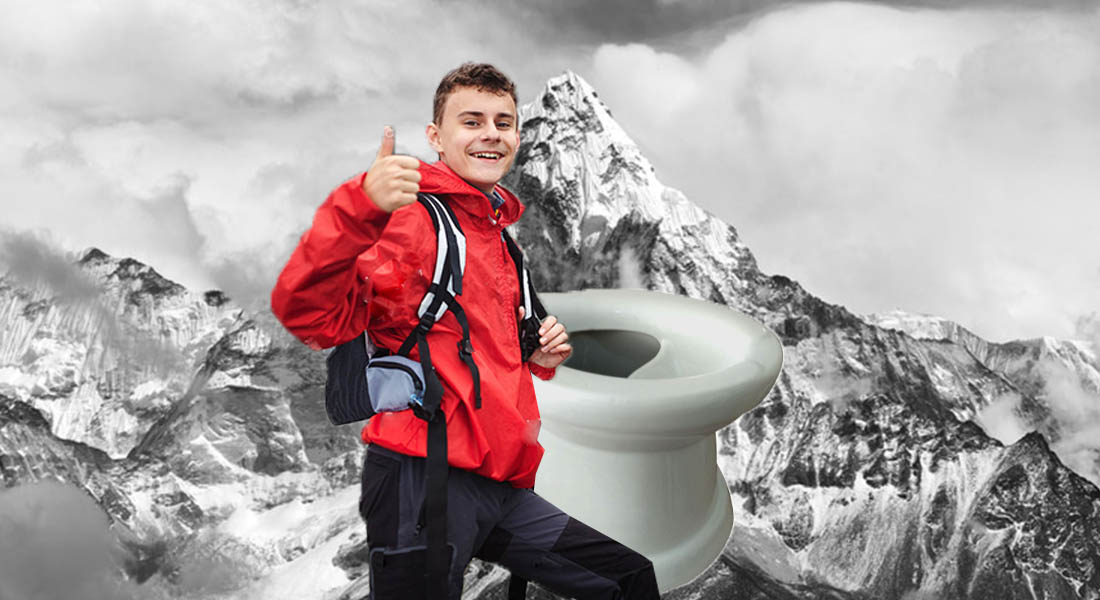 Inodoros «ecológicos» a 7 mil metros de altitud en el Everest