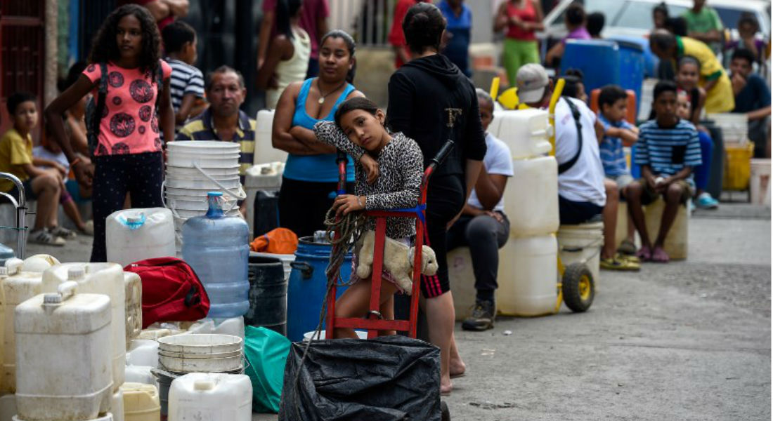 Falta de agua, la lucha de todos los días en Venezuela