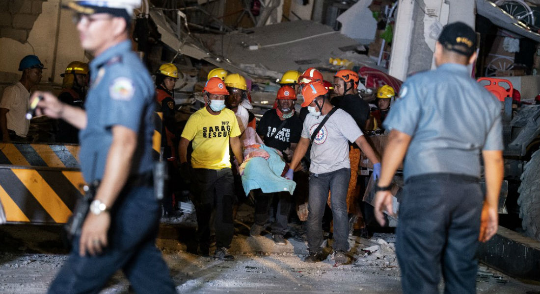 Así se vivió el terremoto magnitud 6.3, en Filipinas