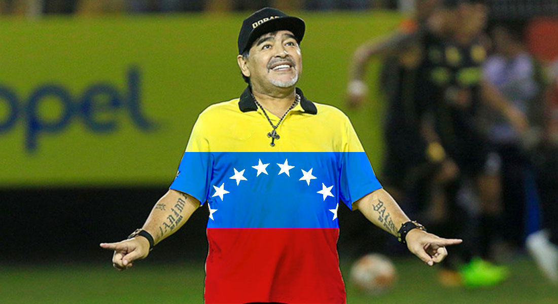 Femexfut investigará a Maradona por apoyar a Maduro