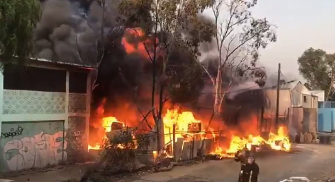 VIDEO: Se registra fuerte incendio en Av. Central y Río de los Remedios