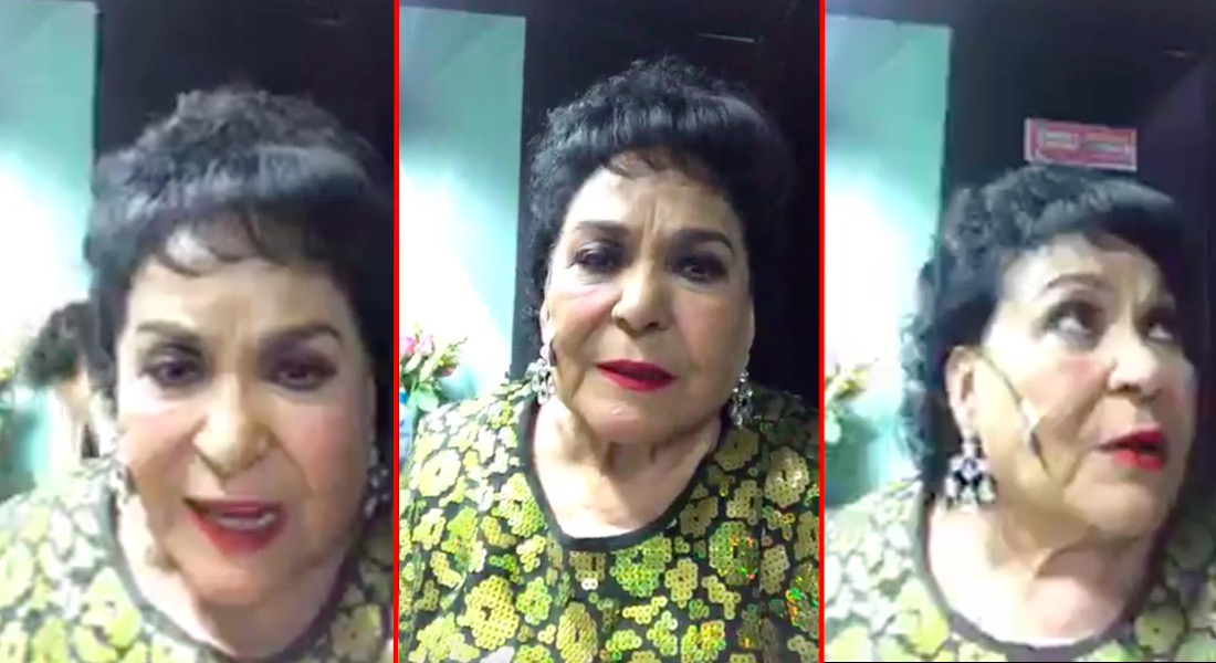 VIDEO: Carmelita Salinas pide se entregue medicamento para el… ¡VHS!